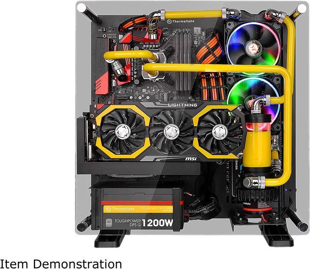 Alt view image 4 of 16 - Thermaltake Core P3 TG Black ATX Open Frame Panoramic Viewing Tt LCS Certified Gaming Computer Case CA-1G4-00M1WN-06