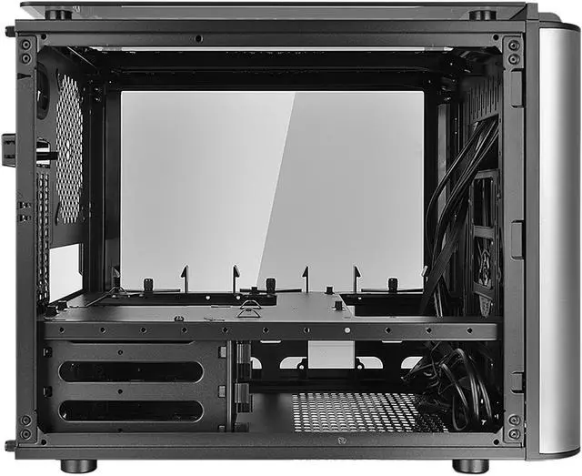 Alt view image 8 of 18 - Thermaltake Level 20 VT Tempered Glass Interchangeable Panel DIY LCS Chamber Concept Micro ATX Modular Gaming Computer Case CA-1L2-00S1WN-00