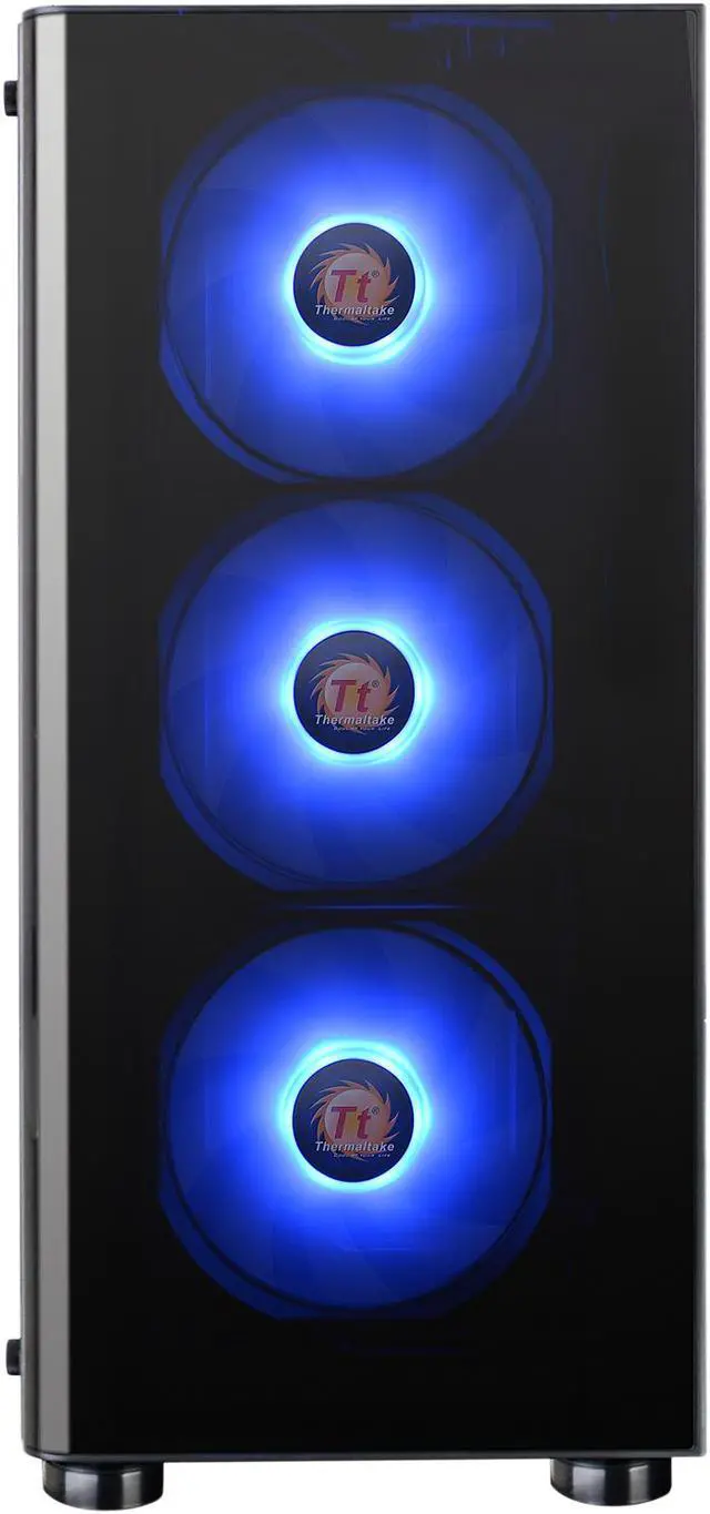 Alt view image 2 of 15 - Thermaltake V200 Tempered Glass RGB Edition Mid-Tower Chassis CA-1K8-00M1WN-01