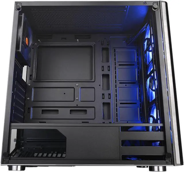 Alt view image 8 of 15 - Thermaltake V200 Tempered Glass RGB Edition Mid-Tower Chassis CA-1K8-00M1WN-01