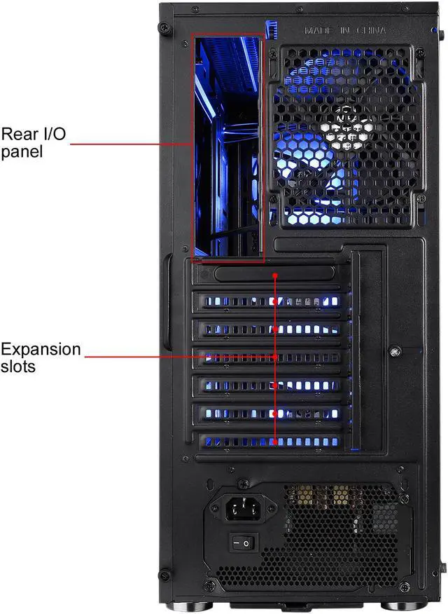 Alt view image 12 of 15 - Thermaltake V200 Tempered Glass RGB Edition Mid-Tower Chassis CA-1K8-00M1WN-01