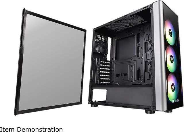 Alt view image 11 of 18 - Thermaltake Level 20 MT ARGB CA-1M7-00M1WN-00 Black SPCC / Tempered Glass ATX Mid Tower Computer Case