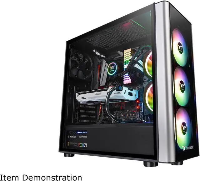 Alt view image 5 of 18 - Thermaltake Level 20 MT ARGB CA-1M7-00M1WN-00 Black SPCC / Tempered Glass ATX Mid Tower Computer Case