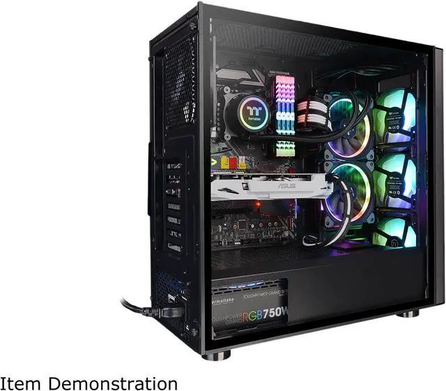 Alt view image 13 of 18 - Thermaltake Level 20 MT ARGB CA-1M7-00M1WN-00 Black SPCC / Tempered Glass ATX Mid Tower Computer Case