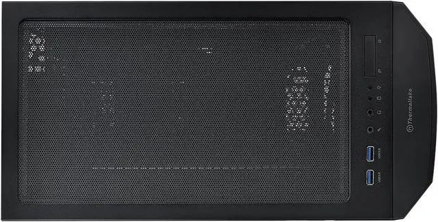 Alt view image 8 of 15 - Thermaltake Versa J24 Tempered Glass ARGB Edition 5V MB Sync Capable Mid-Tower Chassis CA-1L7-00M1WN-03