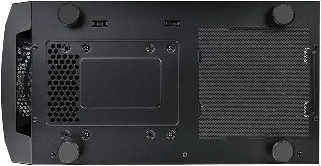 Alt view image 9 of 15 - Thermaltake Versa J24 Tempered Glass ARGB Edition 5V MB Sync Capable Mid-Tower Chassis CA-1L7-00M1WN-03