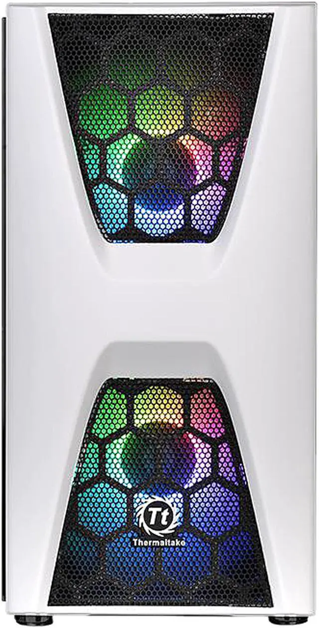Alt view image 3 of 12 - Thermaltake Commander C34 TG Snow ARGB CA-1N5-00M6WN-00 White SPCC / Tempered Glass ATX Mid Tower Computer Case