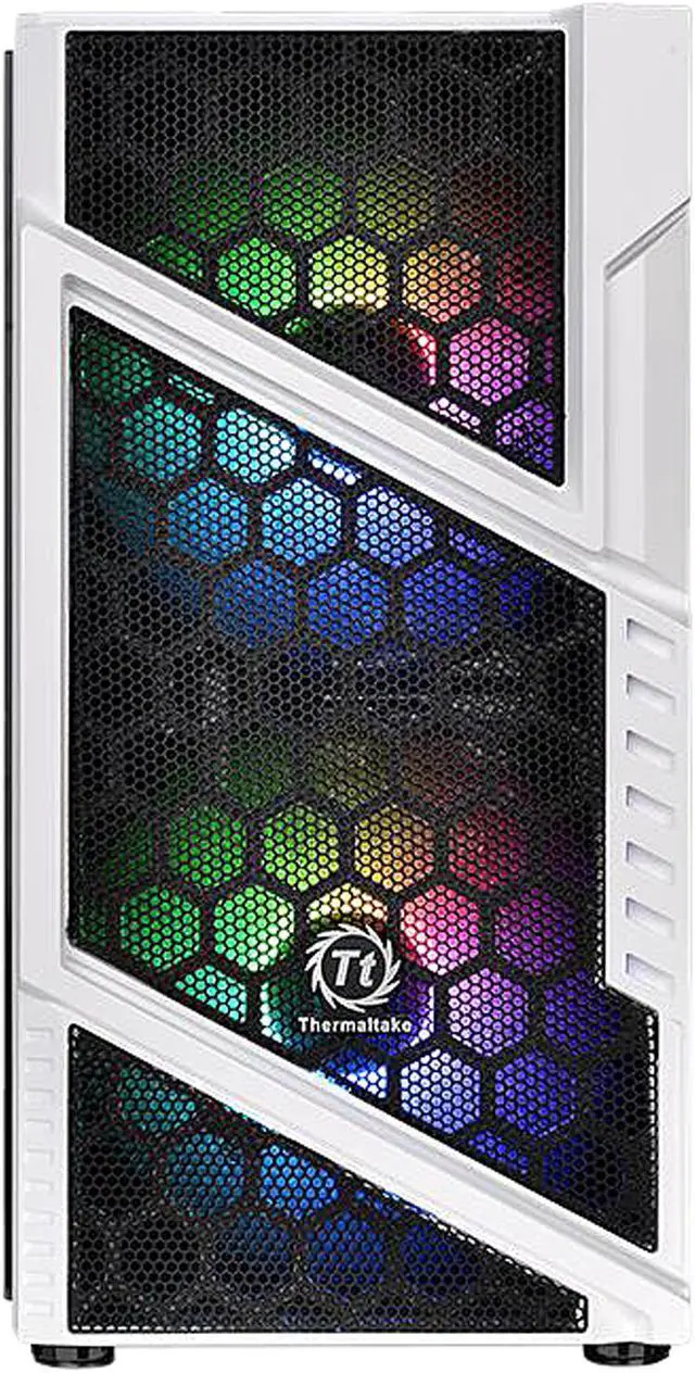 Alt view image 3 of 12 - Thermaltake Commander C31 TG Snow ARGB CA-1N2-00M6WN-00 White SPCC / Tempered Glass ATX Mid Tower Computer Case