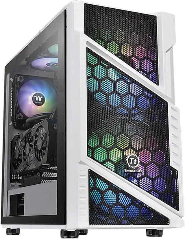 Main image of Thermaltake Commander C31 TG Snow ARGB CA-1N2-00M6WN-00 White SPCC / Tempered Glass ATX Mid Tower Computer Case
