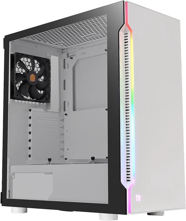 Thermaltake H200 Tempered Glass Snow Edition RGB Light Strip ATX