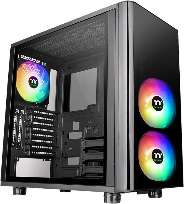 Main image of Thermaltake View 31 TG ARGB Edition CA-1H8-00M1WN-02 Black SPCC / Tempered Glass ATX Mid Tower Computer Case