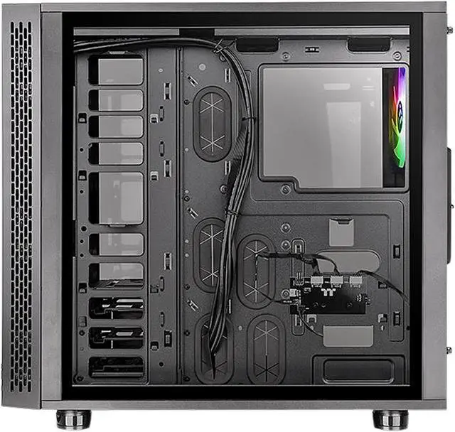 Alt view image 5 of 9 - Thermaltake View 31 TG ARGB Edition CA-1H8-00M1WN-02 Black SPCC / Tempered Glass ATX Mid Tower Computer Case