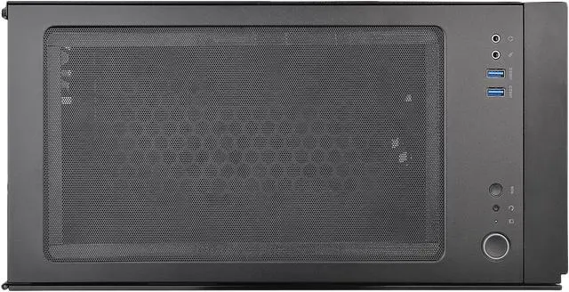 Alt view image 8 of 16 - Thermaltake H200 Tempered Glass RGB Light Strip ATX Mid Tower Case with One 120mm Rear Fan Pre-installed CA-1M3-00M1WN-03