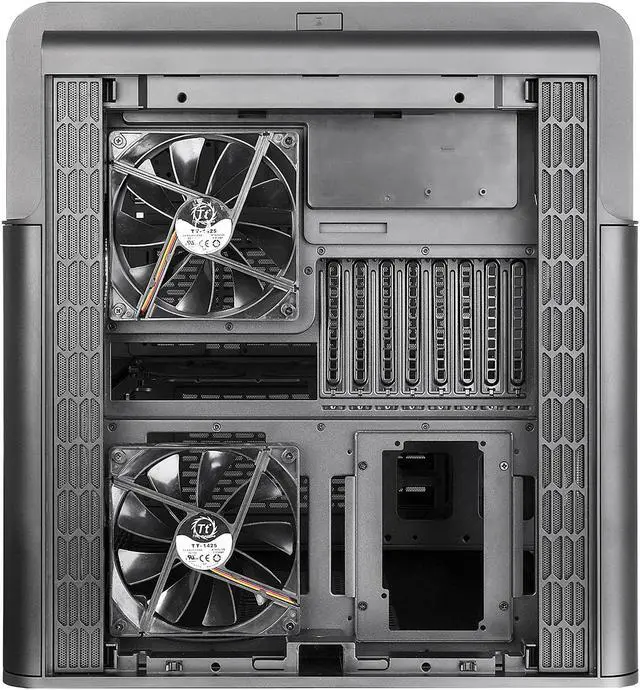 Alt view image 3 of 17 - Thermaltake Level 20 HT Black Edition 4 Tempered Glass Type-C Fully Modular E-ATX Full Tower Computer Chassis with 2 x 140mm Top Fan Pre-Installed CA-1P6-00F1WN-00