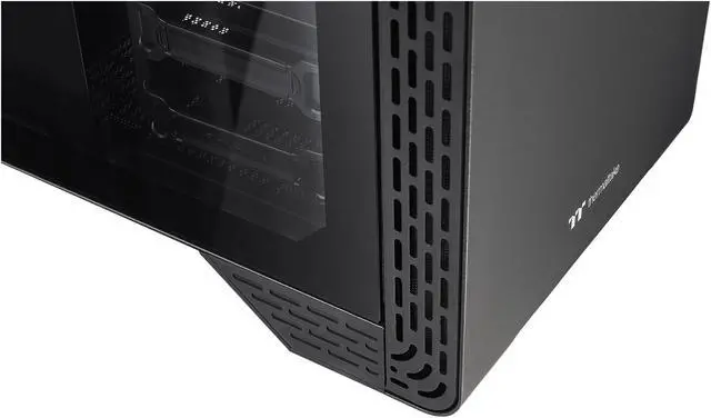 Alt view image 12 of 17 - Thermaltake S300 Tempered Glass Edition ATX Mid-Tower Computer Case with 120mm Rear Fan Pre-Installed CA-1P5-00M1WN-00