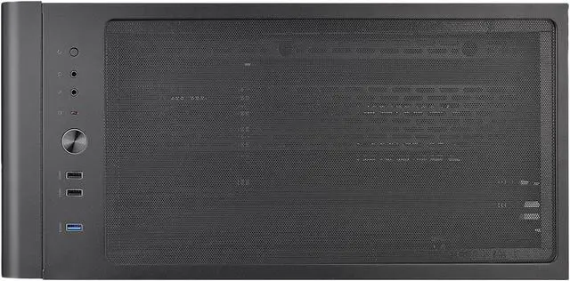 Alt view image 8 of 17 - Thermaltake S300 Tempered Glass Edition ATX Mid-Tower Computer Case with 120mm Rear Fan Pre-Installed CA-1P5-00M1WN-00