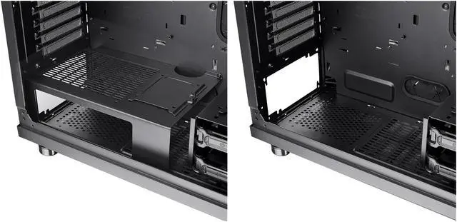 Alt view image 12 of 19 - Thermaltake Level 20 RS Motherboard Sync ARGB ATX Mid Tower Gaming Computer Case with 2 200mm ARGB 5V Motherboard Sync RGB Fans + 140mm Black Rear Fan Pre-Installed CA-1P8-00M1WN-00