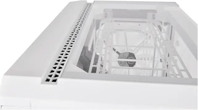 Alt view image 7 of 18 - Thermaltake View 51 Snow Motherboard Sync ARGB E-ATX Full Tower Gaming Computer Case with 2 200mm ARGB 5V Motherboard Sync RGB Fans + 140mm Black Rear Fan Pre-Installed CA-1Q6-00M6WN-00