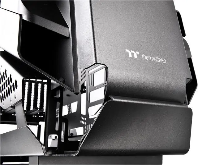 Alt view image 16 of 20 - Thermaltake AH T600 Helicopter Styled Open Frame Tempered Glass Swing Door E-ATX Full Tower Case CA-1Q4-00M1WN-00