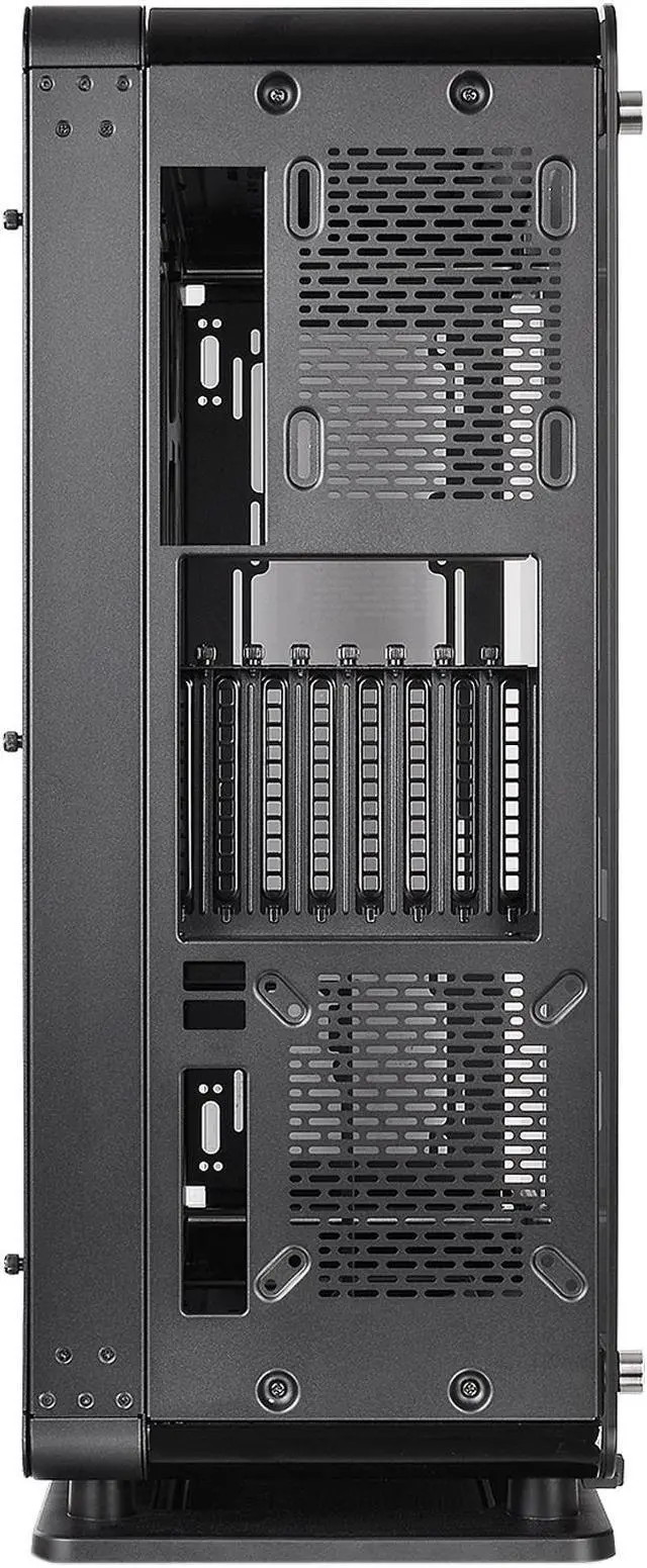 Alt view image 10 of 20 - Thermaltake Core P8 Tempered Glass E-ATX 2-Way Display Rotational PCI-E Full-Tower Gaming Computer Case, CA-1Q2-00M1WN-01