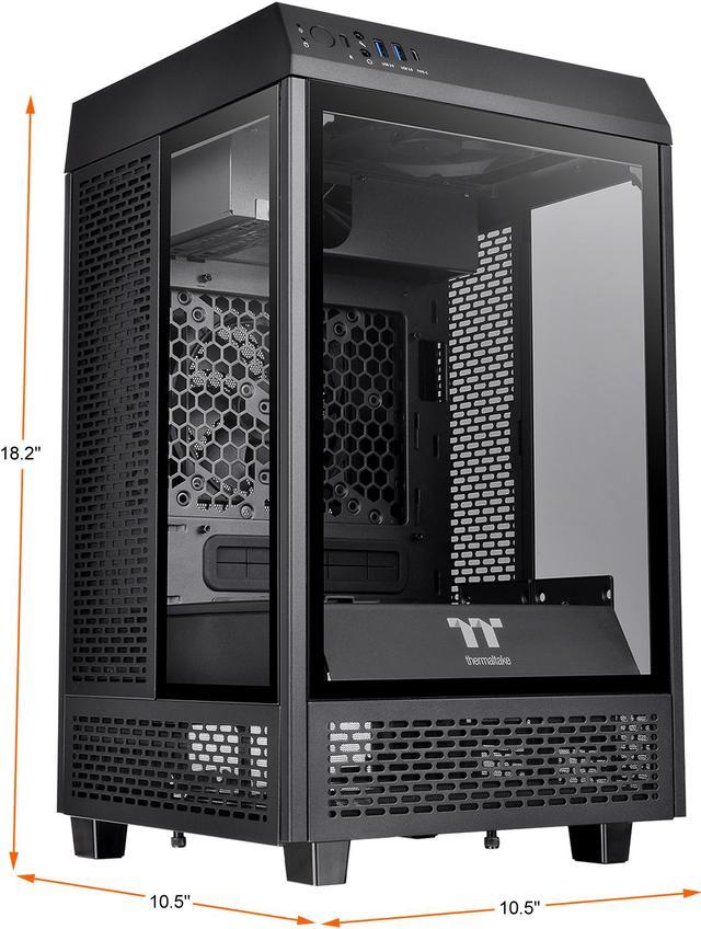 Thermaltake Tower 100 Black Edition Tempered Glass Type-C (USB 