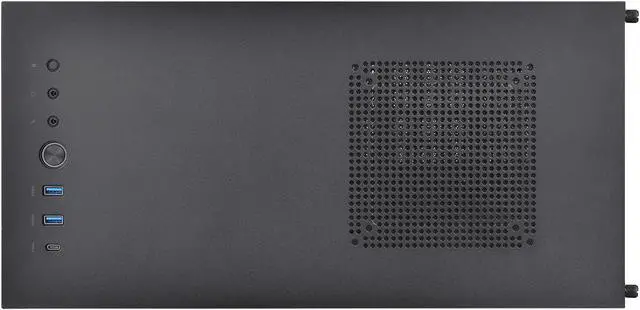 Alt view image 9 of 13 - Thermaltake Divider 300 Triangular Tempered Glass Type-C (USB 3.1 Gen 2) Water Cooling Ready ATX Mid Tower Computer Case, CA-1S2-00M1WN-00
