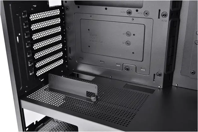 Alt view image 7 of 12 - Thermaltake Divider 300 TG Air Front Mesh Black Edition Triangular Tempered Glass Side Panel ATX Mid Tower Computer Case with 2 Pre-installed 120mm Fan CA-1S2-00M1WN-02
