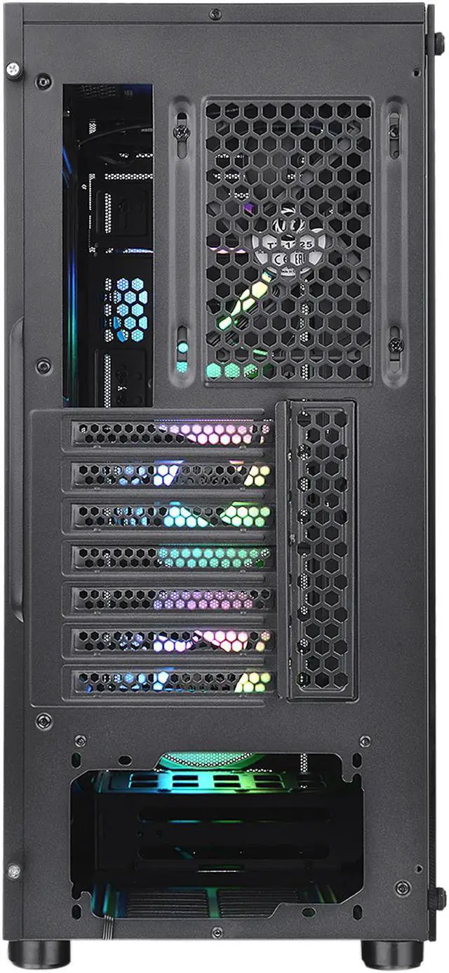 Alt view image 4 of 9 - Thermaltake V250 TG ARGB Air CA-1Q5-00M1WN-03 Black SPCC ATX Mid Tower Computer Case
