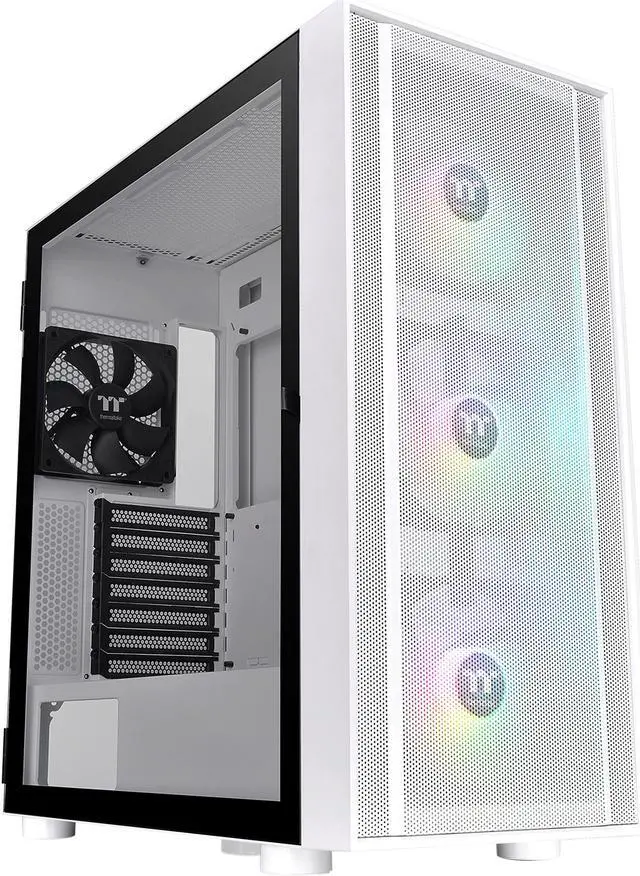 Main image of Thermaltake H570 TG CA-1T9-00M6WN-00 White SPCC / Tempered Glass ATX Mid Tower Computer Case