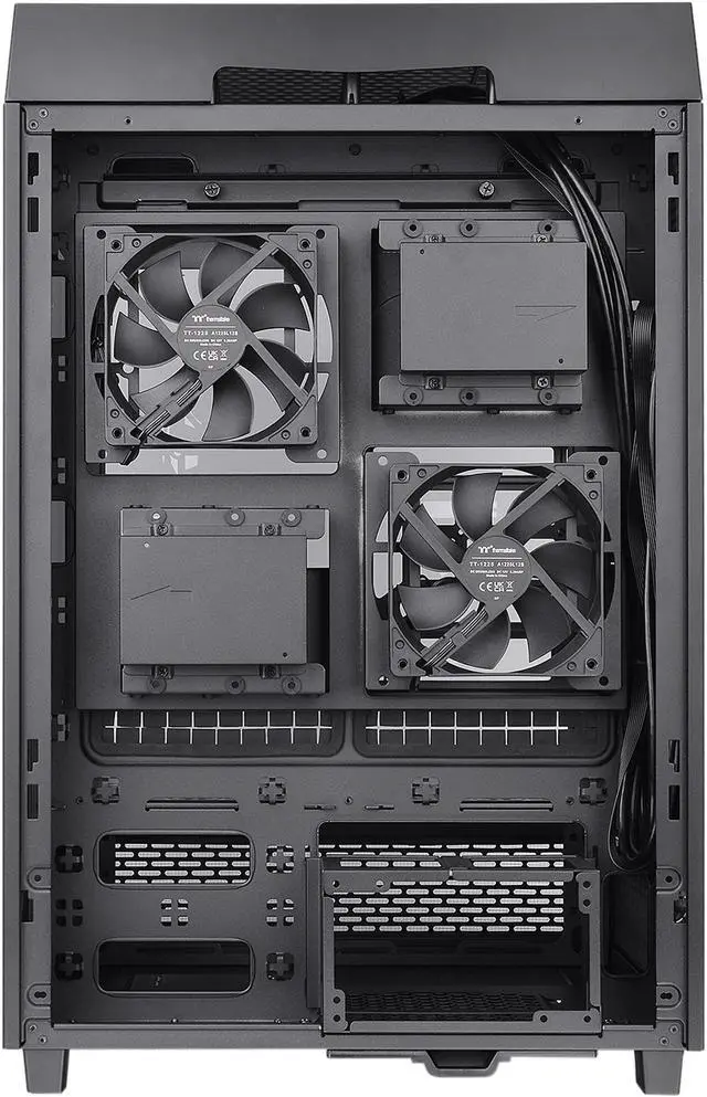 Alt view image 3 of 19 - Thermaltake The Tower 500 CA-1X1-00M1WN-00 Black SPCC / Tempered Glass ATX Mid Tower Computer Case