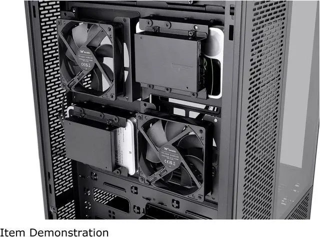 Alt view image 4 of 19 - Thermaltake The Tower 500 CA-1X1-00M1WN-00 Black SPCC / Tempered Glass ATX Mid Tower Computer Case