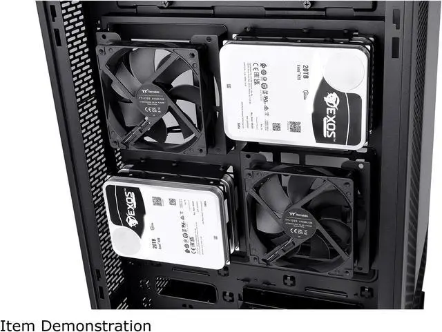 Alt view image 5 of 19 - Thermaltake The Tower 500 CA-1X1-00M1WN-00 Black SPCC / Tempered Glass ATX Mid Tower Computer Case