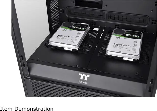 Alt view image 8 of 19 - Thermaltake The Tower 500 CA-1X1-00M1WN-00 Black SPCC / Tempered Glass ATX Mid Tower Computer Case