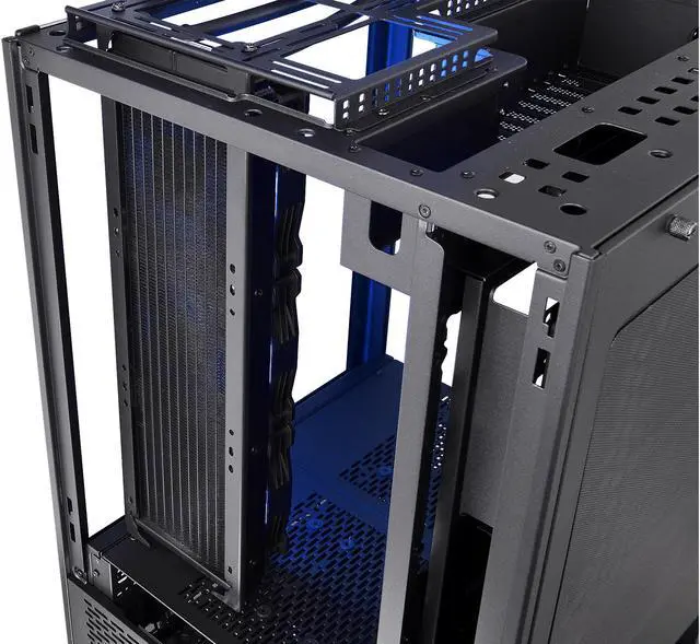 Alt view image 9 of 19 - Thermaltake The Tower 500 CA-1X1-00M1WN-00 Black SPCC / Tempered Glass ATX Mid Tower Computer Case
