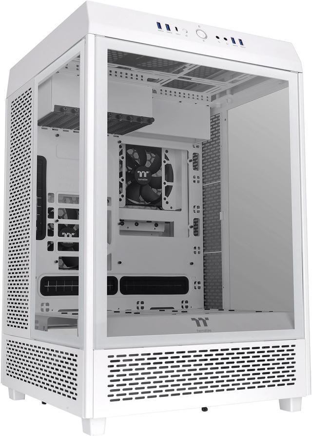 Thermaltake The Tower 500 CA-1X1-00M6WN-00 White SPCC / Tempered Glass ATX  Mid Tower Computer Case