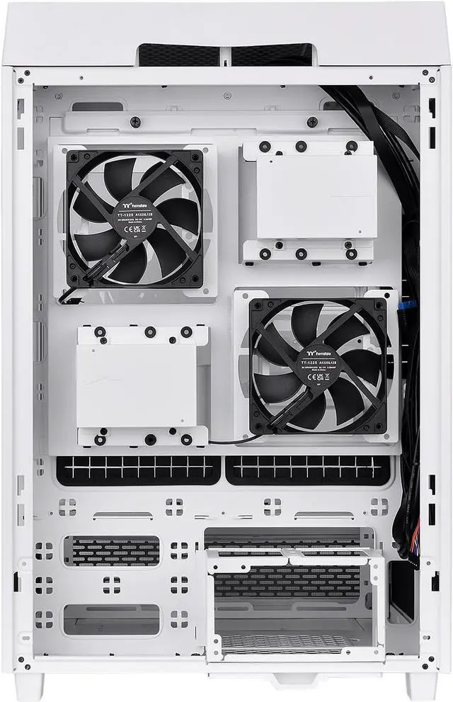 Alt view image 3 of 19 - Thermaltake The Tower 500 CA-1X1-00M6WN-00 White SPCC / Tempered Glass ATX Mid Tower Computer Case