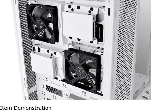 Alt view image 4 of 19 - Thermaltake The Tower 500 CA-1X1-00M6WN-00 White SPCC / Tempered Glass ATX Mid Tower Computer Case
