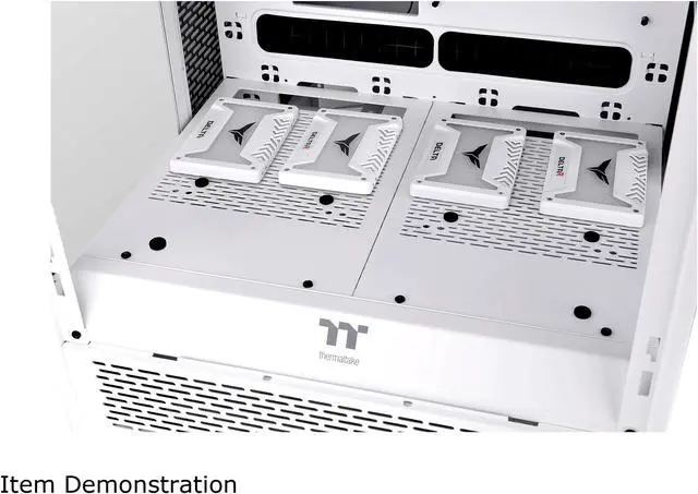 Alt view image 7 of 19 - Thermaltake The Tower 500 CA-1X1-00M6WN-00 White SPCC / Tempered Glass ATX Mid Tower Computer Case