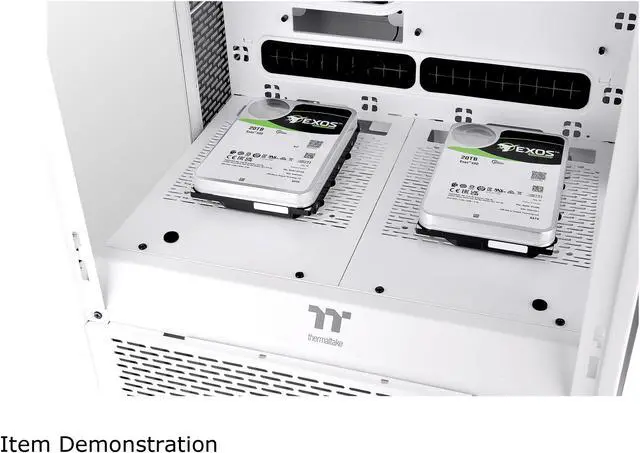 Alt view image 8 of 19 - Thermaltake The Tower 500 CA-1X1-00M6WN-00 White SPCC / Tempered Glass ATX Mid Tower Computer Case