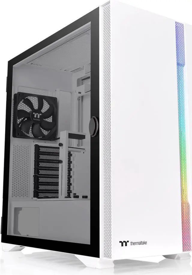 Main image of Thermaltake H700 TG Snow CA-1Y1-00M6WN-00 White SPCC / Tempered Glass ATX Mid Tower Computer Case