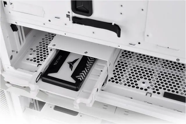 Alt view image 12 of 12 - Thermaltake H700 TG Snow CA-1Y1-00M6WN-00 White SPCC / Tempered Glass ATX Mid Tower Computer Case