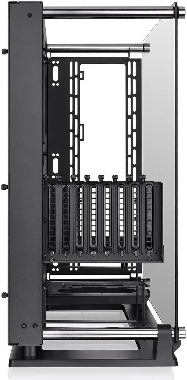 Alt view image 6 of 15 - Thermaltake Core P3 TG Pro Black SPCC ATX Mid Tower Computer Case