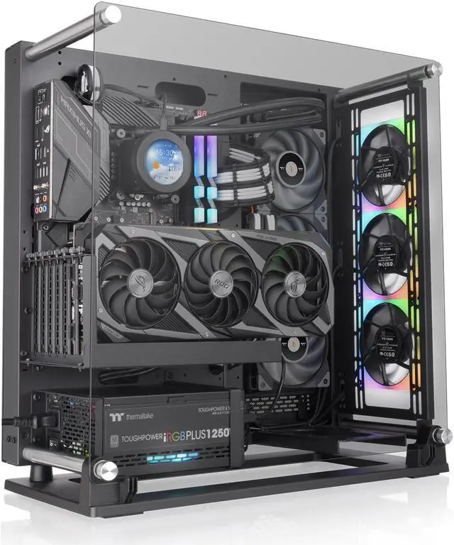 Alt view image 3 of 15 - Thermaltake Core P3 TG Pro Black SPCC ATX Mid Tower Computer Case
