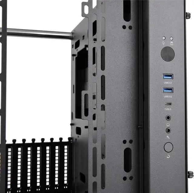 Alt view image 8 of 15 - Thermaltake Core P3 TG Pro Black SPCC ATX Mid Tower Computer Case