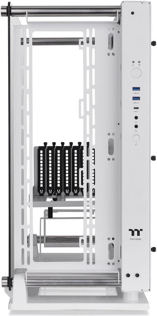 Alt view image 5 of 16 - Thermaltake Core P3 TG Pro Snow Snow SPCC ATX Mid Tower Computer Case