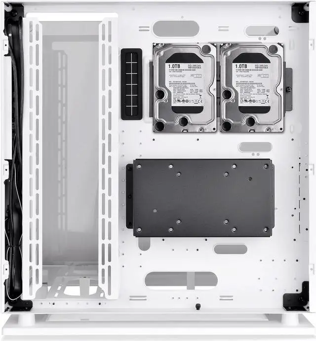 Alt view image 10 of 16 - Thermaltake Core P3 TG Pro Snow Snow SPCC ATX Mid Tower Computer Case