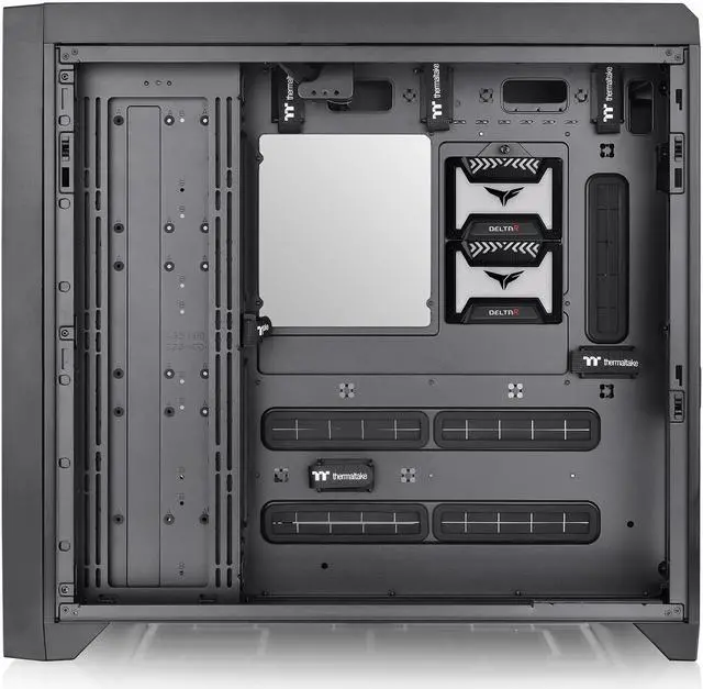 Alt view image 8 of 18 - Thermaltake CTE C750 TG ARGB E-ATX Full Tower with Centralized Thermal Efficiency Design; 3x140mm CT140 ARGB Fans Pre-Installed; Tempered Glass Front & Side Panel; CA-1X6-00F1WN-01