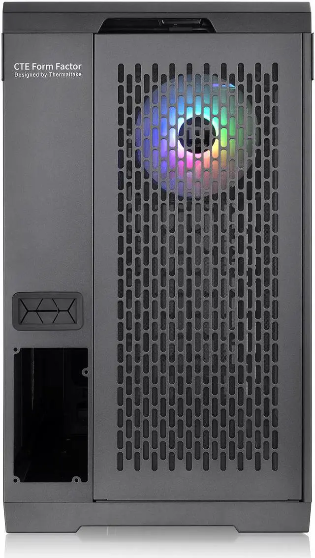 Alt view image 10 of 18 - Thermaltake CTE C750 TG ARGB E-ATX Full Tower with Centralized Thermal Efficiency Design; 3x140mm CT140 ARGB Fans Pre-Installed; Tempered Glass Front & Side Panel; CA-1X6-00F1WN-01