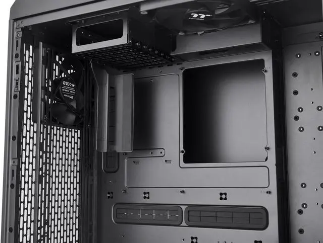 Alt view image 15 of 18 - Thermaltake CTE C750 TG ARGB E-ATX Full Tower with Centralized Thermal Efficiency Design; 3x140mm CT140 ARGB Fans Pre-Installed; Tempered Glass Front & Side Panel; CA-1X6-00F1WN-01