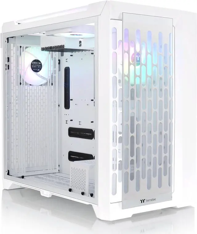 Main image of Thermaltake CTE C750 TG ARGB Snow E-ATX Full Tower with Centralized Thermal Efficiency Design; 3x140mm White CT140 ARGB Fans Pre-Installed; Tempered Glass Front & Side Panel; CA-1X6-00F6WN-01